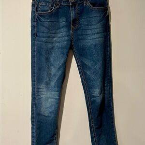 Youth boys Silver Jeans medium wash Slim fit Denim